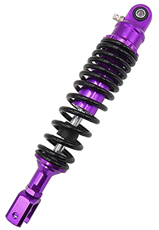 LIANYG Ammortizzatori Moto Sospensione Posteriore dell'ammortizzatore dell'Aria del Motociclo Universale da 320mm / 12.5 885 (Color : Purple)