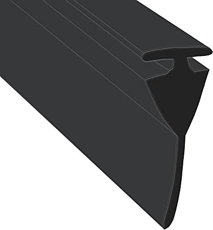 Soft Flexible Rubber Shower Seal | for Bi Folding Doors & Shower Screens | Fits Into Channel | BIF105 (1 Metre)