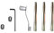 Kettensäge Schärfgerät,KettensäGenschäRfer Kit, Tragbar Handkurbeln Sägekettenschärfgerät, (Schwarz)