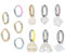 Depesche 11834-022 Charm Wassermann, vergoldeter Anhänger für Halsketten, Armband und Ohrringe, ideal als kleines Geschenk