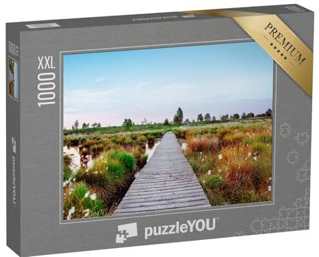 Puzzle 1000 Teile XXL „Geheimnisvolles Hohes Venn, Belgien und Deutschland“ – aus der Puzzle-Kollektion Belgien
