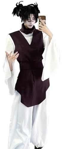 CR ROLECOS Choso Cosplay Costume Cosplay Choso Outfit Kimono Uniform Men Halloween Full Set S