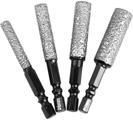 Set Di Corone Diamantate Per Calcestruzzo - Kit Di Corone Con Manico Esagonale Ad Alta Resistenza,Attrezzatura Di Perforazione Per Lamiera, Granito, Metallo, Legno e Mobili Da Bagno
