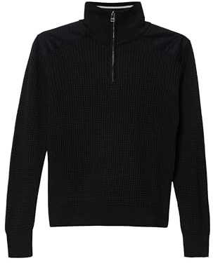 s.Oliver Junior 2170656 Pull avec col Troyer, 9999, 134-140 Grande Taille Garçon