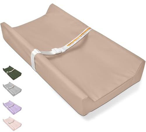 Waterproof Changing Pads Vegan Leather Wipeable Changing Table Pad