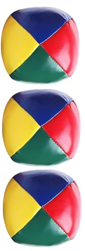 Set of 3 Juggling Balls for Adults and Beginners, Soft and Durable Juggling Balls for Skill Development, Easy Grip, Ideal for Learning and Fun, Skill Levels