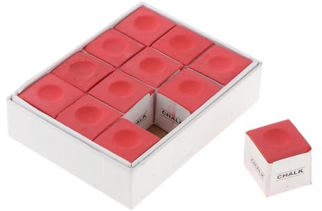 KIXZSAZ Kit único de tizas de Billar, una opción Regalo para Jugadores Snooker apasionados y Aficionados al Deporte. Garantiza Durabilidad y Larga duración. La Tiza