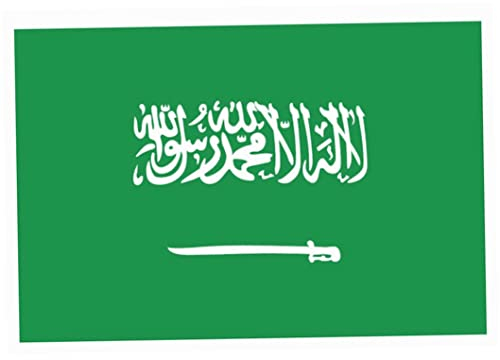 Drapeau Arabie Saoudite Jardin Polyester Arabie Saoudite Bannière Drapeau National Décoratif 90x150cm Fournitures de Jardinage