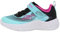 Skechers Jungen Mädchen Microspec Advance Sneaker, Aqua/Purple, 23 EU