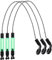 TOYANDONA 1 Satz Angelalarm Jiggen Led Indikator Angehen Herstellung Fishing Tackle Fishing Accessories Fischalarm Für Angelruten Angel Bissanzeiger Eisen Beschichtet Green 3 Stück