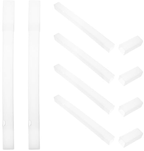 HANABASS Porta Spiedini per Barbecue con Coperchio Tubo Porta Spiedini Alto e Sottile 6 Pezzi da Viaggio Resistente e Leggero Accessorio per Grigliate Outdoor e Picnic