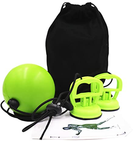 Ronyme Speed Bag Training Punching Ball Floor to Ceiling Boxing Ball