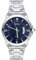 MICGIGI Herren Quarz Armbanduhr Business Armbanduhr Rund Analog Uhr mit Leuchtende Funktion,Edelstahl Armband