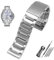 NRYCR Edelstahl-Armband 22 mm 24 mm 26 mm 28 mm Herren-Armband aus massivem Metall für Diesel DZ7333 DZ4344 Uhrenarmband(Silvery,28mm)