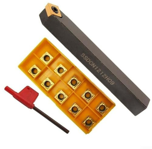 PETSTIBLE 12 mm SSDCN1212H09 + SCMT09T308 45 gradi esterno tornitura strumento gambo inserto in carburo