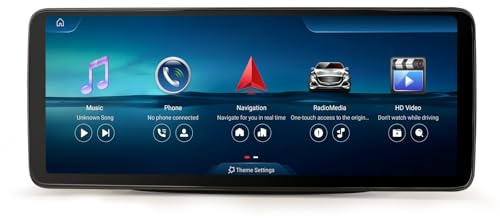 Erisin 12.3 Android 16 8-Core 8GB+128GB Radio de Coche Estéreo Navegación de Automóvil para Mercedes-Benz Clase B W246 NTG 4.5/4.7 Soporta IPS Wireless CarPlay Android Auto Bluetooth WiFi OEM CANBUS
