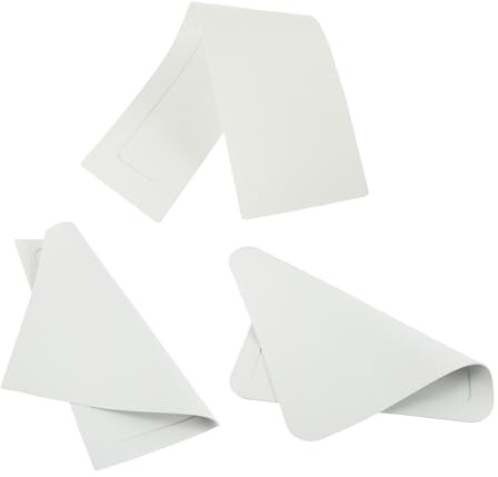 HOODANCOS Lot de 5 Bases de Baseball en Caoutchouc Blanc Plaques de Lanceur et Plinthes Étanches Ensemble Compact pour Entraînement et Jeux de Softball Terrain de Baseball Portatif et