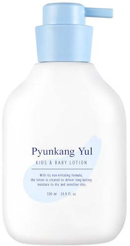 [PKY] Lotion Enfant & Bébé de Pyunkang Yul pour peau délicate de bébé, lotion visage et corps pour hydratation puissante et apaisement doux, zéro irritation, soin coréen (19,9 Fl. Oz, 590ml)