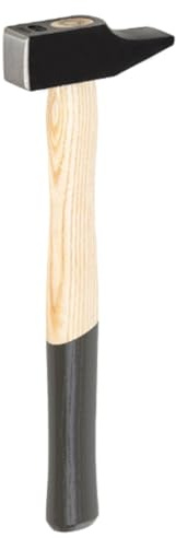 PICARD Martello da fabbro con manico hickorystiel francese, testa nera verniciata a polvere, anticorrosione, 300 gr.