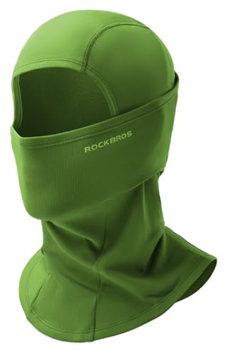 ROCKBROS Pasamontañas Térmico y Cortaviento para Ciclismo y Motociclismo | Transpirable para Bicicleta, Esquí, Snowboard y Deportes al Aire Libre, para Otoño Invierno Hombre y Mujer