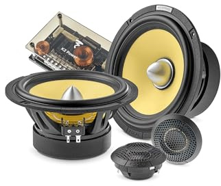 Focal ES 165 KX2E K2 EVO Kit d'enceintes 2 voies avec tweeters FRAK et croisements compacts 16,5 cm