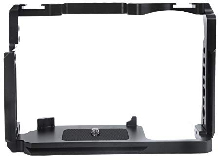 Cámara SLR Profesional Artefacto de Vídeo Totalmente Metálico Adecuado para Cámara 5D4Cámara Cámara SLR Aluminio Oy Accesorio de Vídeo para Cámara 5D4 Negro