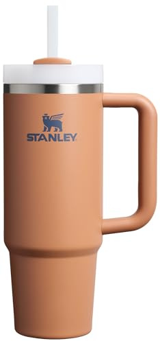 STANLEY Quencher H2.0 Tumbler with Handle and Straw 30 oz | Flowstate 3-Position Lid | Cup Holder Compatible for Travel | Insulated Stainless Steel Cup | BPA-Free |Toast