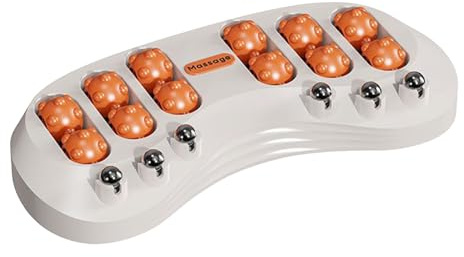 Rouleau de massage des pieds – Rouleau de réflexologie | Relaxateur musculaire des pieds | Appareil de massage magnétique des pieds pour os du talon Bien-être Recovery Spa Day Home Maman Papa Senior