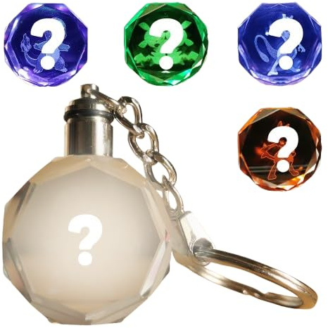 PORTE CLÉ LUMINEUX - PORTE CLÉ - CADEAU ORIGINAL - PORTE CLÉ LUMINEUX EN CRISTAL