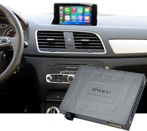 JOYEAUTO Senza fili Carplay Android auto Modulo Ricevitore Scatola Per Audi A1 Q3 con MMI 2G 3G RMC 2012-2018MY Originale Schermo Aggiornare, Supporto Mirrorlink, Telecamera