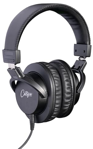 Carry-on SH100 Auriculares sobre Oreja Traseros Cerrados Diadema Acolchada Cable Desmontable De 3m Jack De 3,5mm Incluye Adaptador De 6,3mm