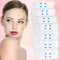 Aeaocvo 120 Stück Face Lifting Tape, Facelifting Aufkleber, Unsichtbare Dünner Gesicht Aufklebe, V-Form Gesicht Face Lift Patch für Straffung Gesichtsaufkleber Mädchen, Face Tape Lifting Gesicht