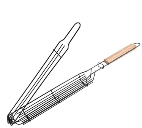 Cesta para parrilla Kabob, Cesta para verduras a la parrilla - Cesta de carbón Cesta para asar Parrilla Kabob - Cesta para parrilla de verduras, brochetas para brochetas, cestas para asar para todas l