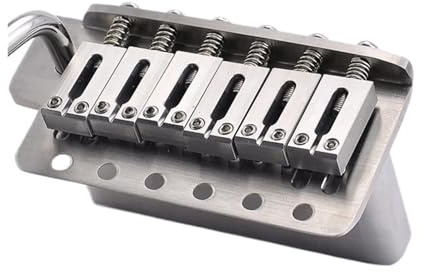 Right and Left Hand 6 Point 510Style Tremolo System Bridge with10.5mm Stainless Steel/Brass/Titanium Alloy Saddle and Block(Right hand kit 01)