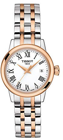 TISSOT Classic Dream Stainless Steel Dress Watch Rose Gold T1292102201300, Rose Gold, Quartz Movement