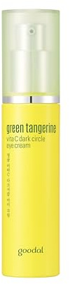 GOODAL Grüne Mandarine Vitamin C Augencreme gegen Augenringe | Intensive Behandlung zur Linderung und Elastizität von Augenringen, sanfte, nicht reizende, Anti-Aging- (Ver.2)