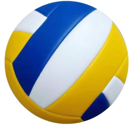 TISHITA Pallone da Pallavolo Indoor/Outdoor, Professionale/ricreativo, Morbido al Tatto.