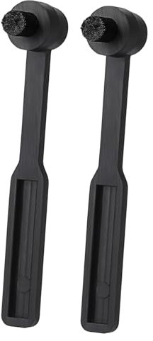 Vaguelly 2pezzi Spazzola Per Pulizia Ago Del Giradischi Pulitore Per Puntine Dei Dischi Da Spazzola Per Stilo Del Giradischi Pulitore Per Dischi in Vinile Per Pulizia Di Obiettivi Di Fotoca