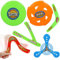 Pellinch Lot de 6 boomerang Boomerang pour enfants, Frisbee Enfants, Jeu de lancer Boomerang, Retour Boomerang Jouet de Sport Couleur des Fléchettes Aléatoire, Frisbee Anneau pour Enfant Flying