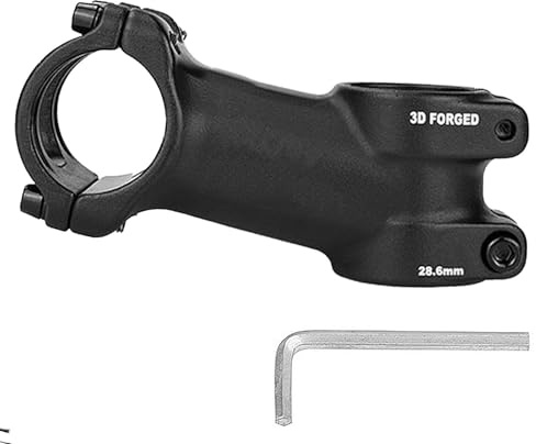 OSAGIE 25° Aluminum Stem 31.8x28.6x90mm Black for MTB/BMX