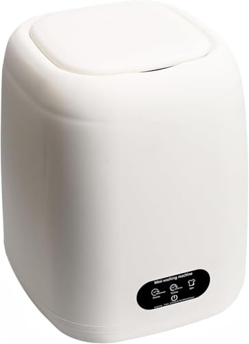 Mini machine à laver portable, 9 l, avec essoreuse, écran tactile LCD, machine de lavage portable pour camping-car (lavage : < 60 dB) [Classe énergétique A]