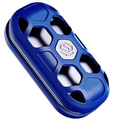 Fidget Slider in metallo per adulti, giocattoli sensoriali EDC, giocattolo sensoriale per autismo, fidget spinner per ansia, clic suoni, feedback tattile, ansia, concentrazione, idea regalo sensoriale