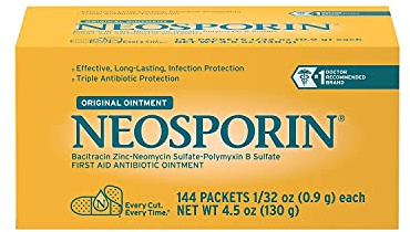 Neosporin Ointment 1/32 oz, Pack of 144