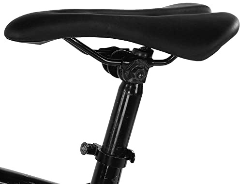 Hapivida Cykelsadel cykelsadel bekväm mjuk andningsbar cykling cykel sittdyna dyna med ergonomisk design för mountainbike, hopfällbar cykel, vägcykel, cykeltillbehör (svart)