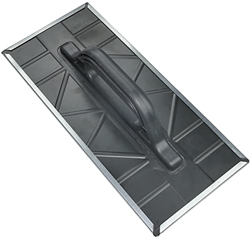 AERZETIX - C50091 - Râpe Ponceuse pour polystyrène d'isolation - 400x180mm - Outillage de maçon - Poignée en plastique - Planche à poncer en tôle d'acier - Piqûres rondes