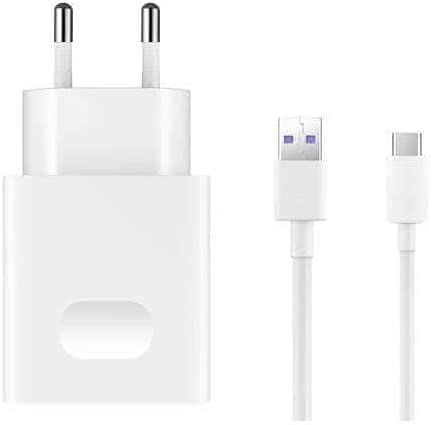 Huawei Chargeur Supercharge Rapide avec câble USB-C 5 A Max 40W(Emballage en Vrac)