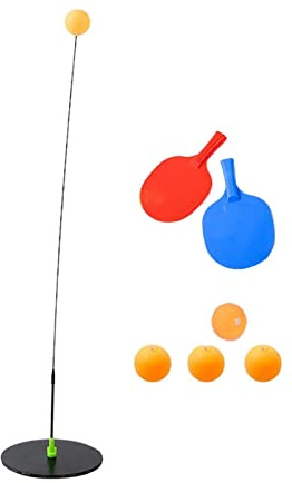 Dickly Table Tennis Trainer Ping Pong Paddles And Balls Hand Eye Coordination