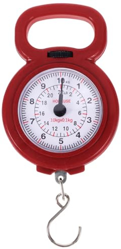 SAFIGLE Hängeskala Tragbare Digitale Waage Mit Hoher Genauigkeit Für Küche Und Fischerei Kompakte Manuelle Handwaage Für Gepäck Und Lebensmittel 14.60 X 7.00 X 1.50 Cm