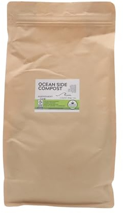ALMICANNA: Ocean Side Compost Cal-Mag 3 kg – organiskt universellt gödselmedel för tillväxt och blomning – Amendment für Living Soil
