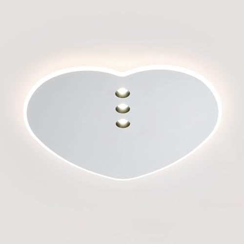 Lámpara de Techo empotrada Blanca, lámpara LED Plana geométrica con Foco, iluminación Ultrafina cercana al Techo para Dormitorio, Cocina y Sala de Estar.